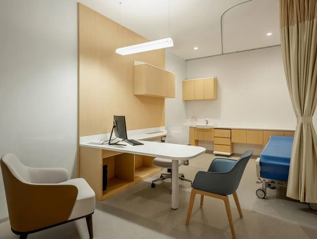 Patient consultation room concept for Chinese General Hospital